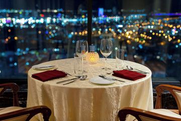 Couples dining