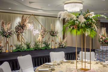 Indoor wedding