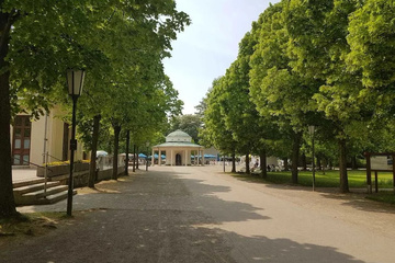 outside