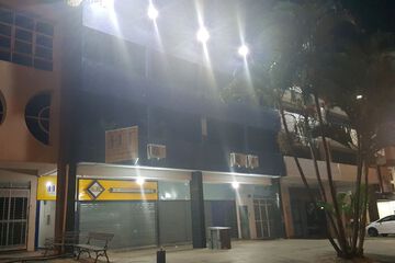 Front of property - evening/night