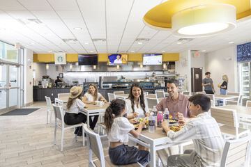 Breakfast area