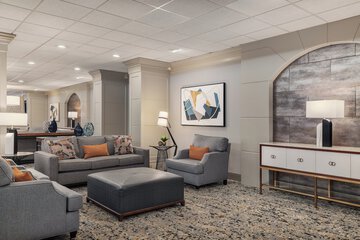 Lobby sitting area
