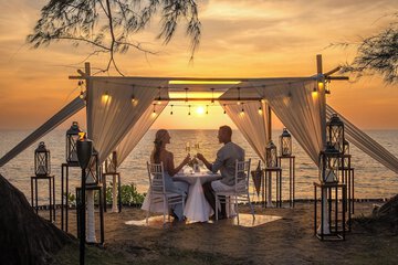 Couples dining