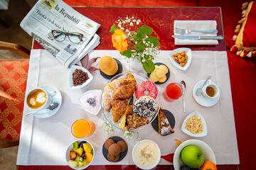 Breakfast area