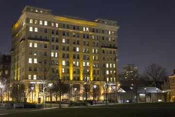 Front of property - evening/night