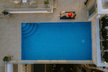 Rooftop pool