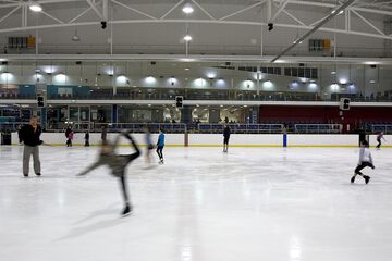 Ice skating