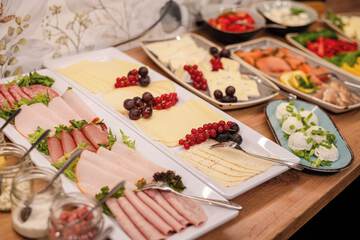 Breakfast buffet