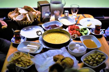 Breakfast area