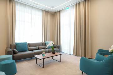 Lobby sitting area