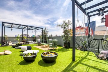 Rooftop terrace