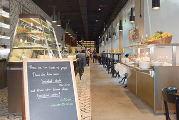 Breakfast area