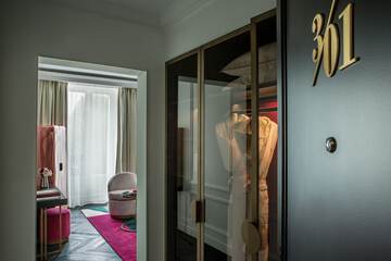 Interior entrance