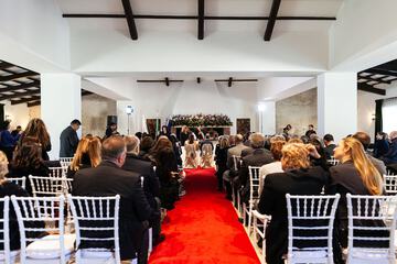 Indoor wedding