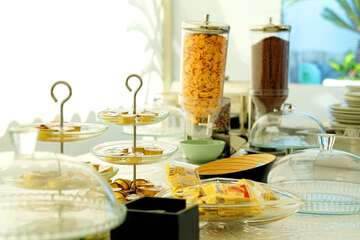 Breakfast buffet