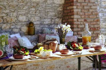 Breakfast area