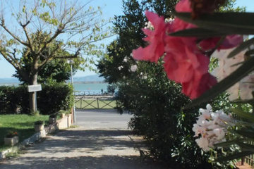 outside