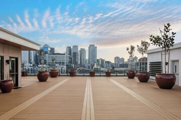 Rooftop terrace
