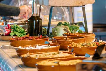 Breakfast buffet