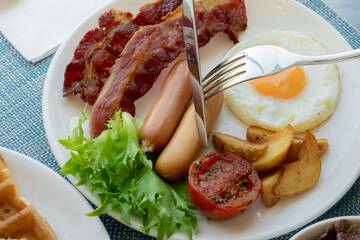 Breakfast buffet
