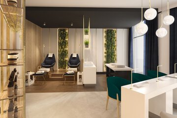Nail salon