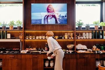 Breakfast buffet