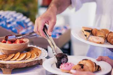 Breakfast buffet