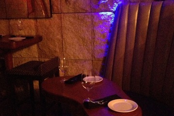 Couples dining