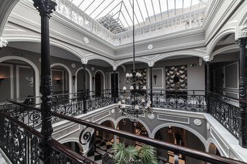 Interior entrance