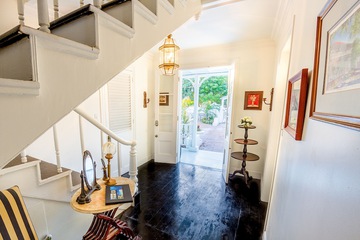 Interior entrance