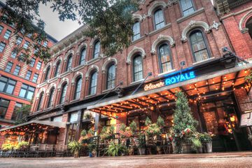 Front of property - evening/night