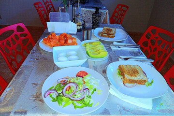 Breakfast meal