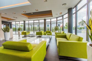 Lobby sitting area