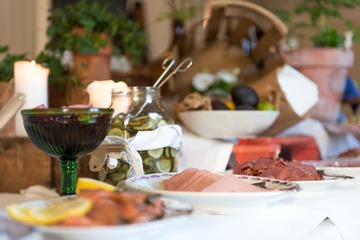 Breakfast area