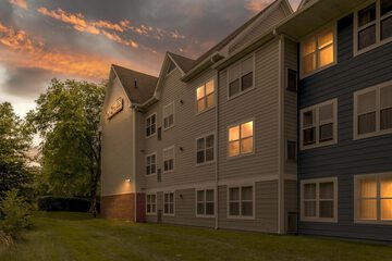 Front of property - evening/night