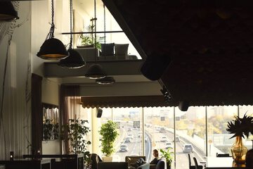 Lobby sitting area
