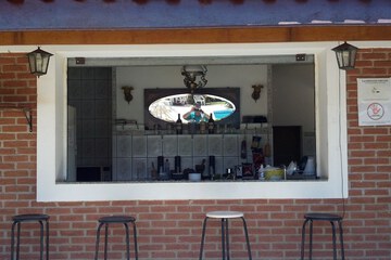 Poolside bar