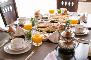 Breakfast area