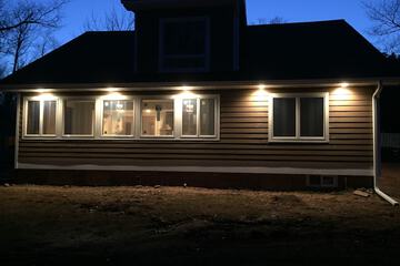 Front of property - evening/night