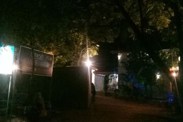 Front of property - evening/night
