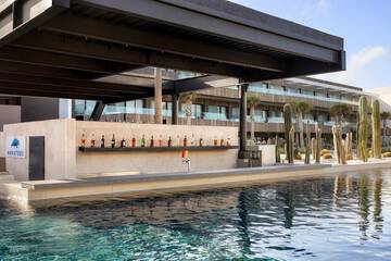 Swim-up bar