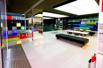 Interior entrance