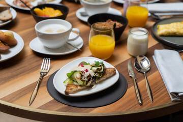 Breakfast area