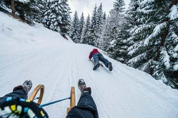 Sledding