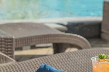 Poolside bar