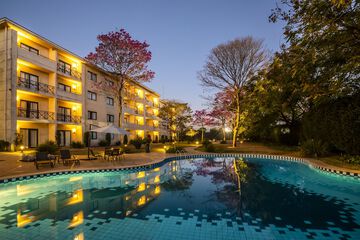 Front of property - evening/night