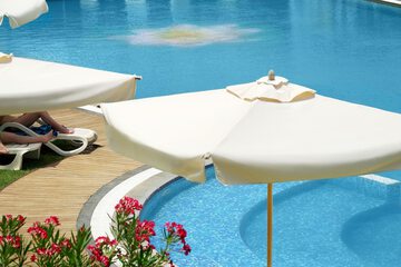 Rooftop pool