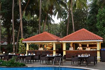 Poolside bar