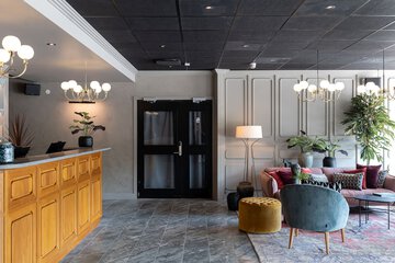 Lobby sitting area