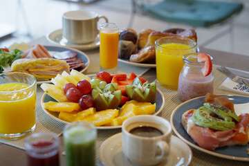Breakfast buffet